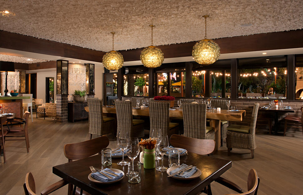 The Front Yard Dining Area