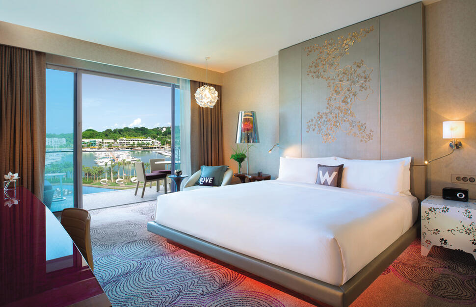 Fabulous Room, W Sentosa Cove, Sentosa Island, Singapore, Malaysia