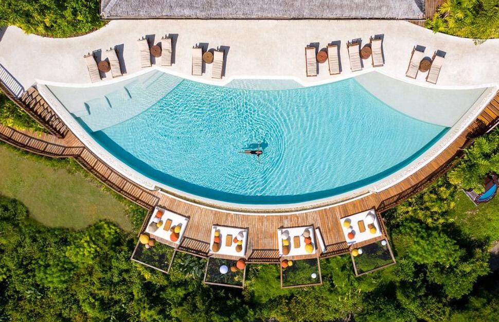 Aerial View of Hilltop Reserve Pool