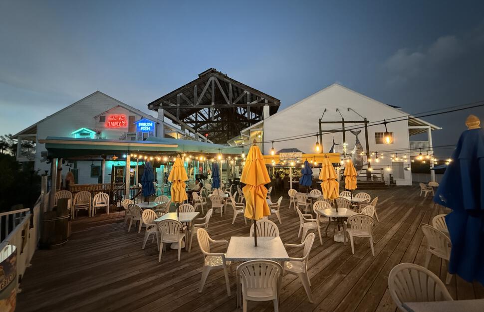 Jimmy Guana's Restaurant Deck