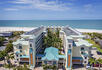 Aerial view of hotel