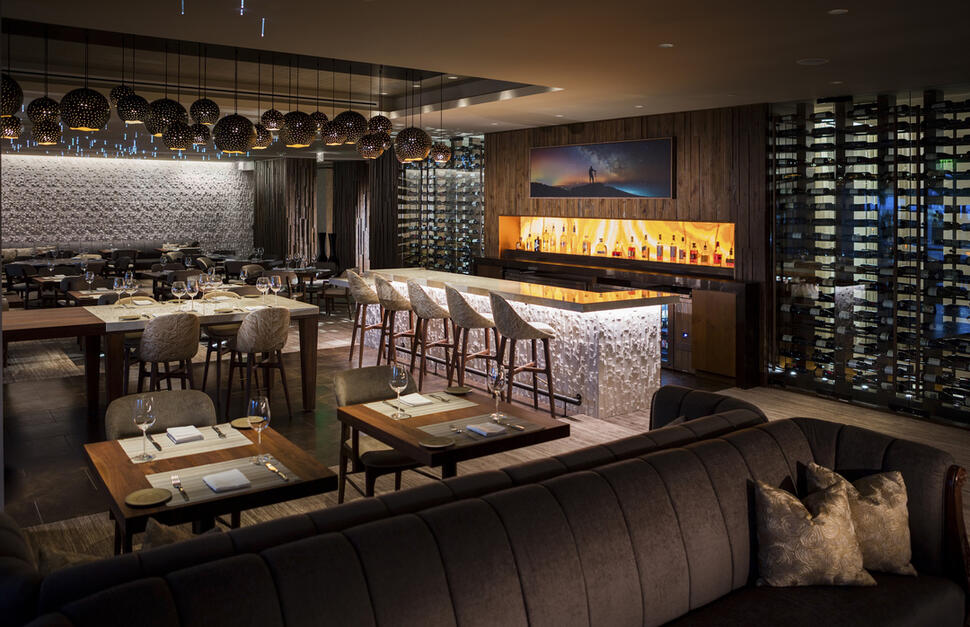 Ario Restaurant, hotel dining, interior, restaurant, bar