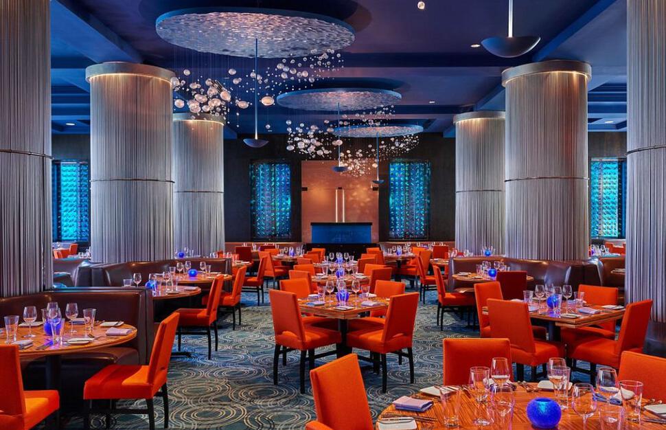 Todd English's Bluezoo, located at Walt Disney World Dolphin