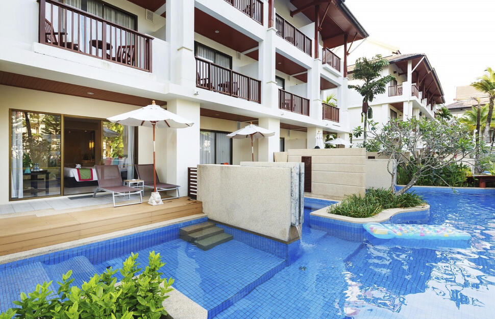 Pool Access Rooms