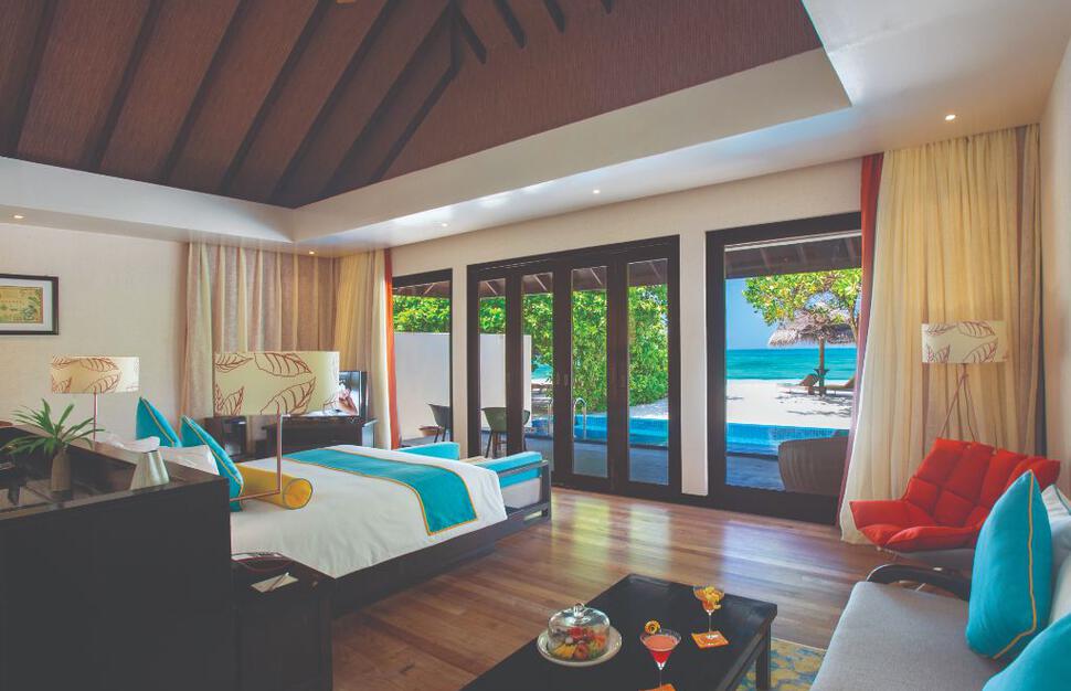 Sunset Beach Villa with Pool