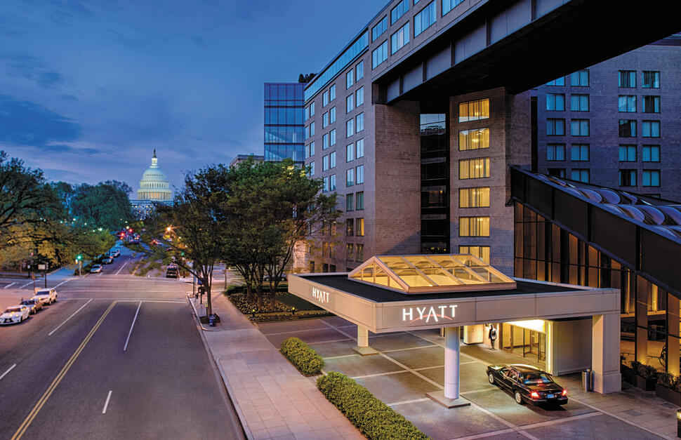 Hotel entrance