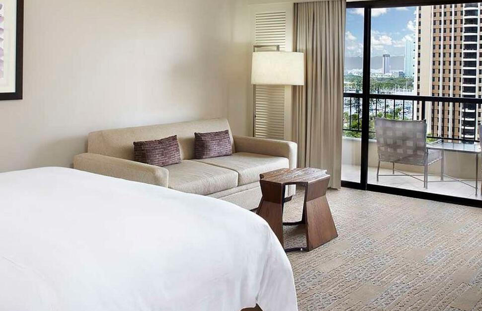 Ali'i Tower Partial Ocean View Room