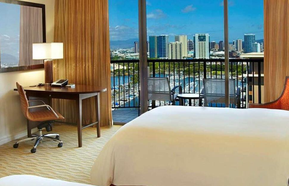 Rainbow Tower Ocean View Double Room