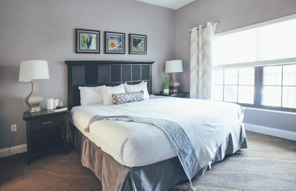 Apartment bedroom