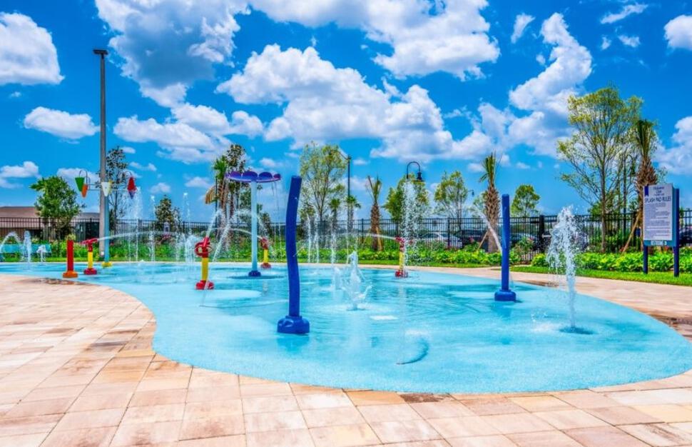 Community area - Kids splash Pad