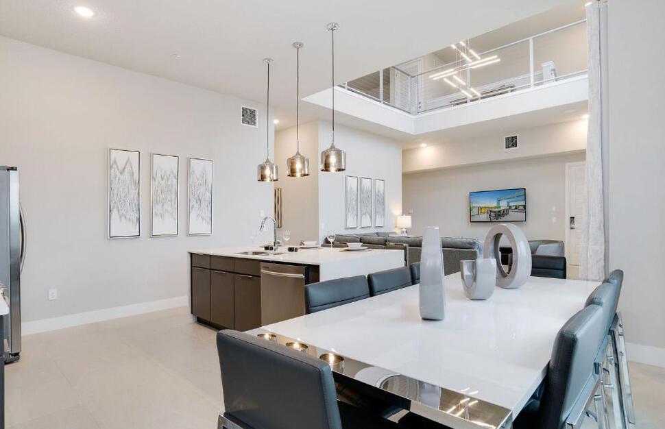 Example Apartment Kitchen/Dining Area
