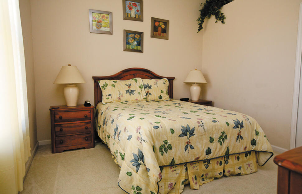 Typical bedroom
