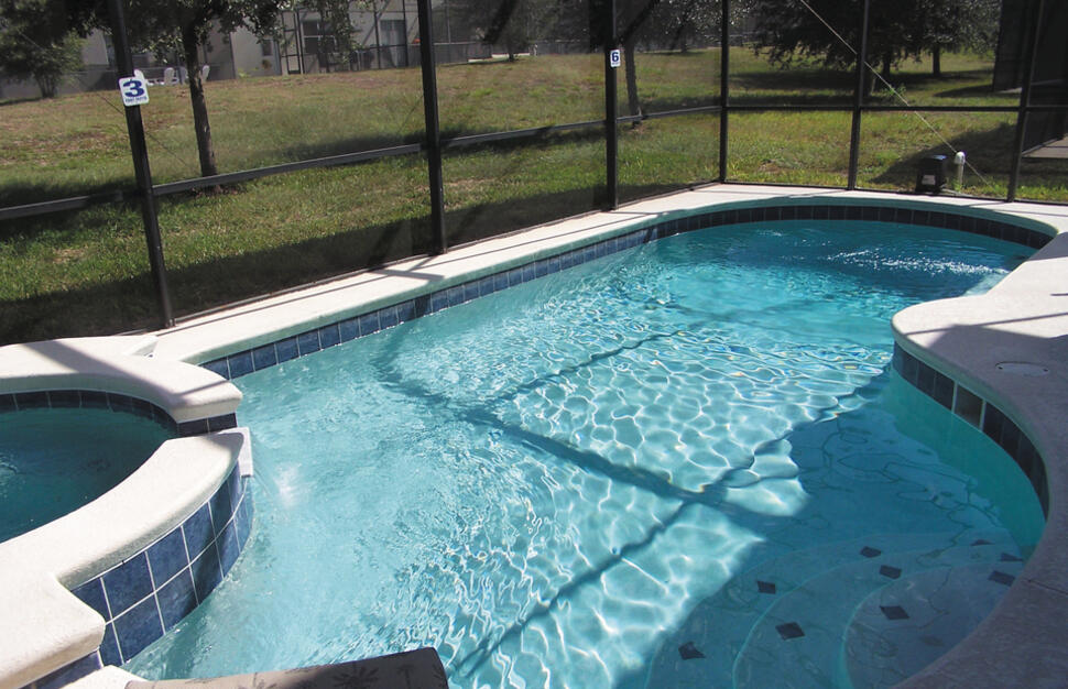 Typical private pool