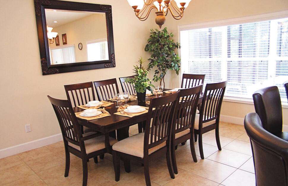 Dining Room, Providence Golf Resort, Orlando, Florida, USA