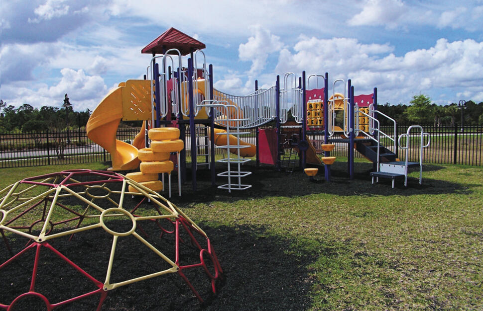 Childrens' play area, Providence Golf Resort, Orlando, Florida, USA