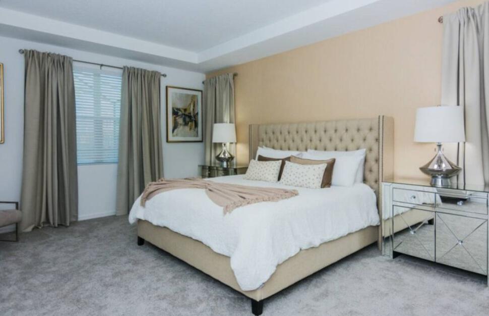 Example Villa Master Bedroom