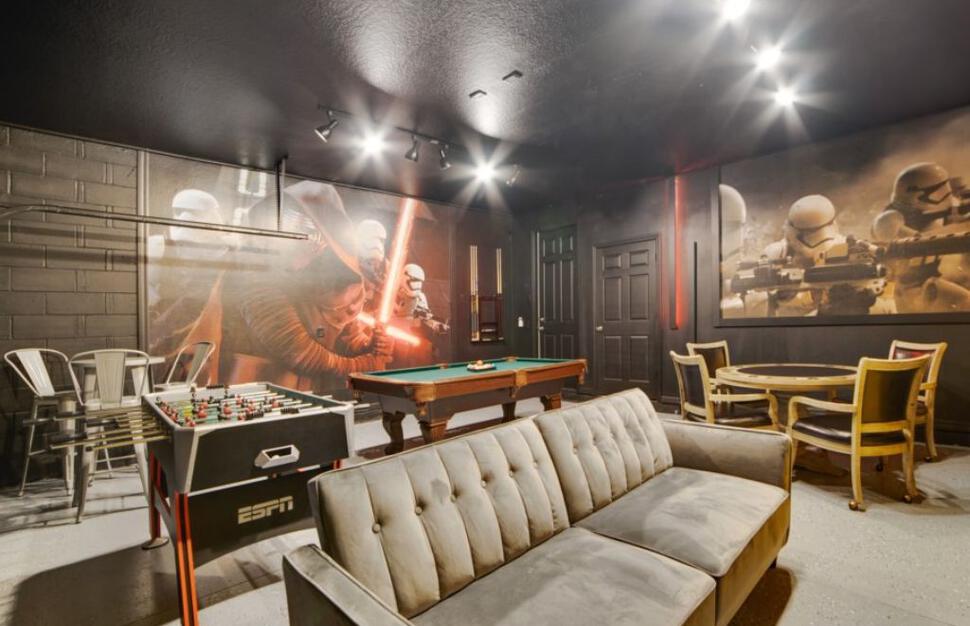 Example Villa Games Room