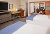 2 Double Beds with Partial Bay View