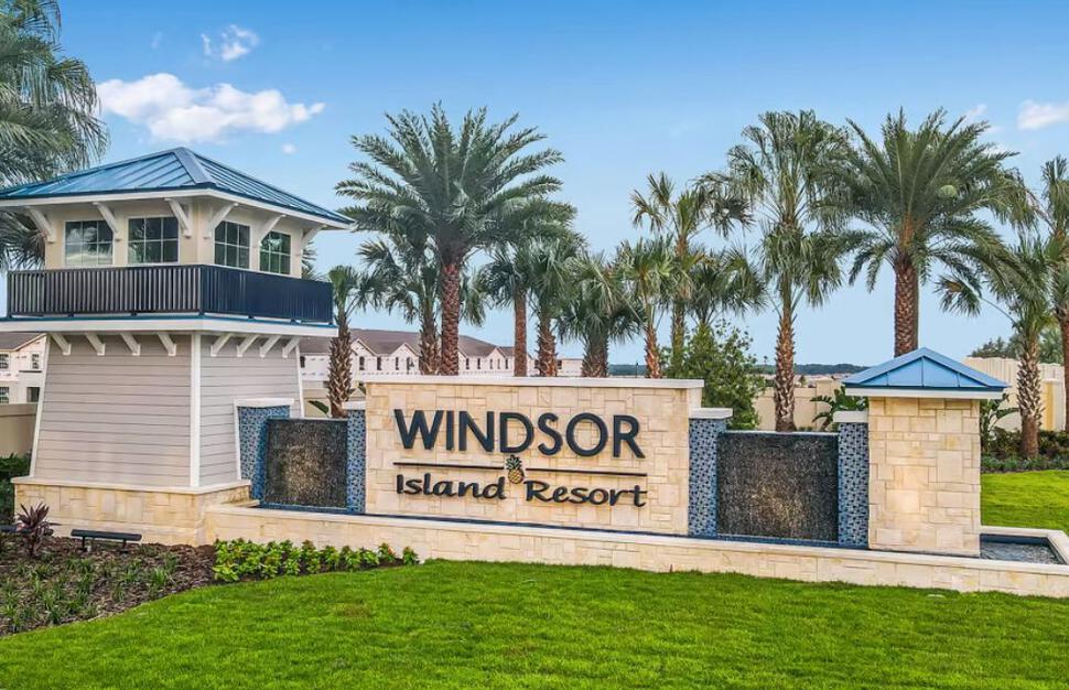 Resort entrance