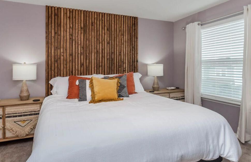 Example villa bedroom