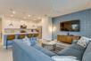 Example townhouse living area