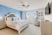 Example townhouse bedroom