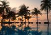 Main pool at sunrise