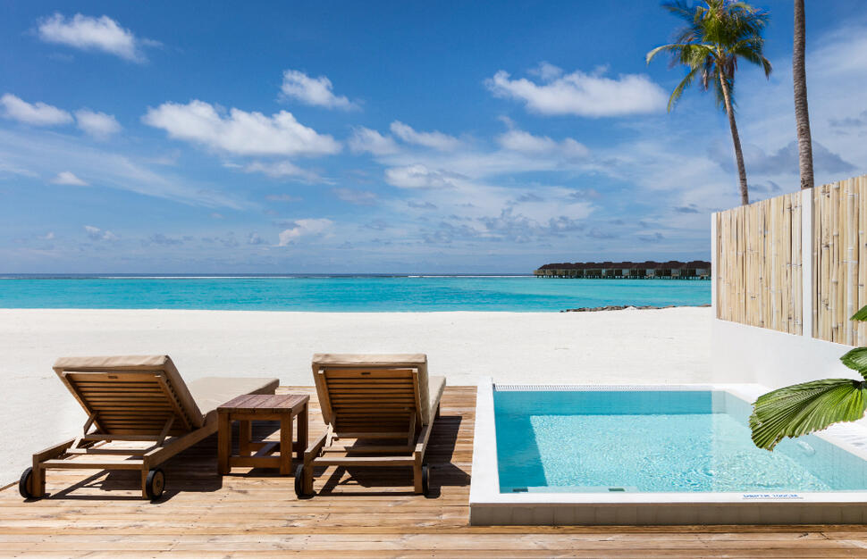 Beach Villa with Pool