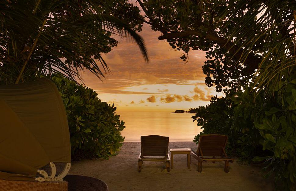 Beachfront Sunset Villa