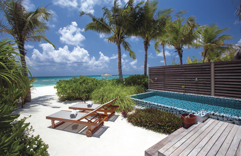 Beach Villa with Pool