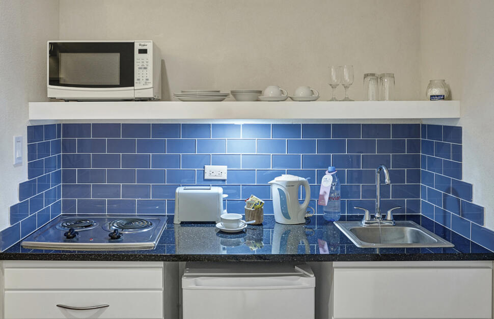 Kitchenette for Deluxe Studios