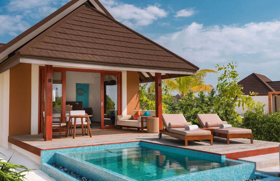 Beach Villa with Pool