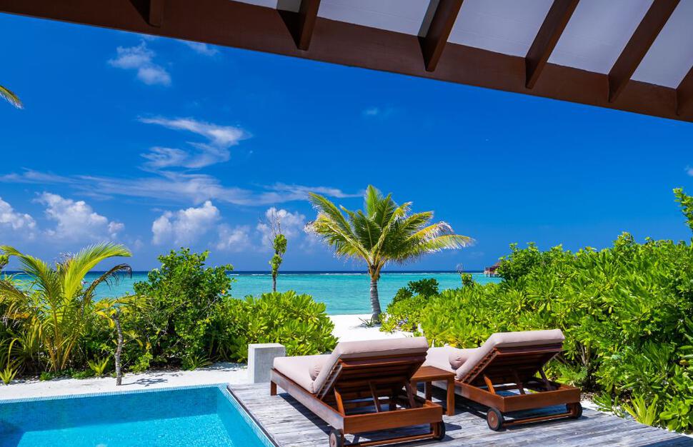 Beach Villa with Pool