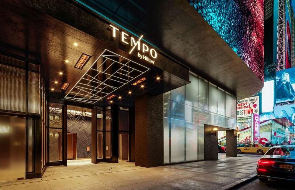 Hotel entrance