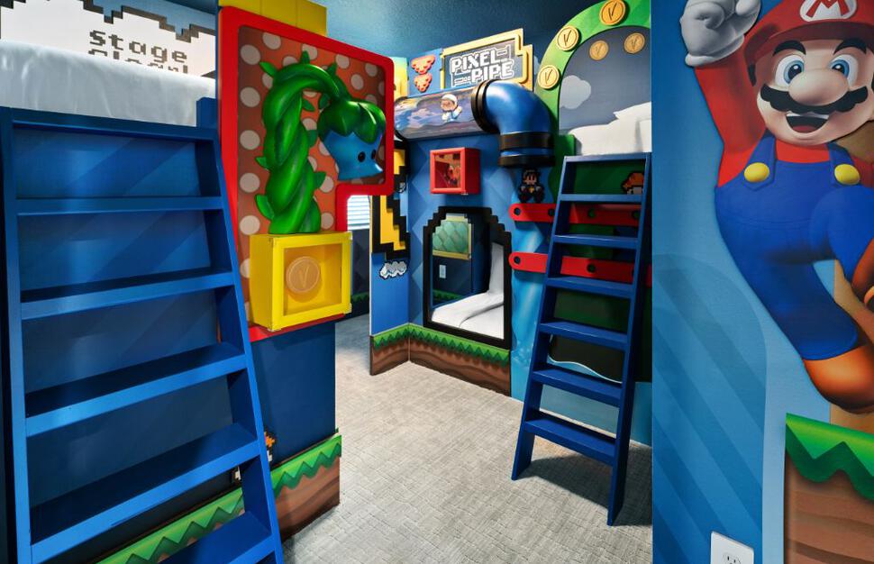 Example Villa Themed Bedroom