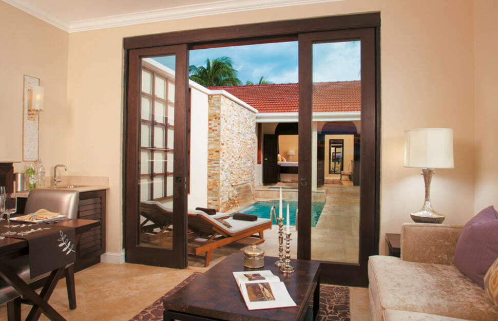 Butler Village Honeymoon Romeo & Juliet Sanctuary One-Bedroom Villa Suite with Private Pool