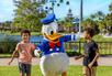 Guests with Donald Duck at Caribbean Beach Resort