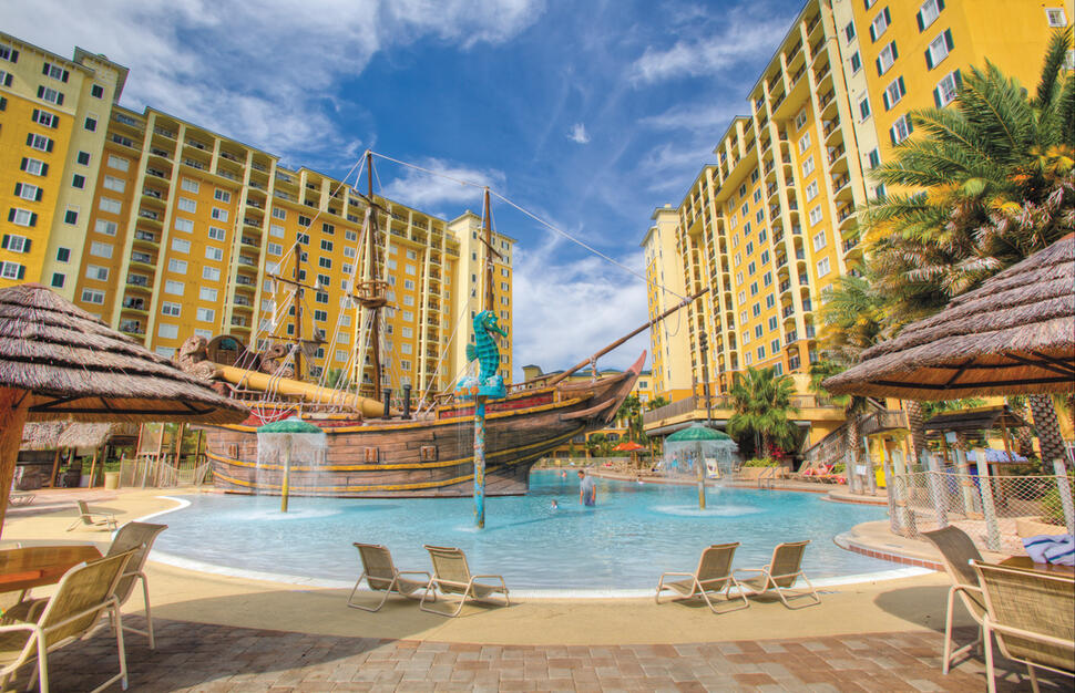 Pirates' Plunge Pool, Lake Buena Vista Resort Village & Spa, Orlando, Florida