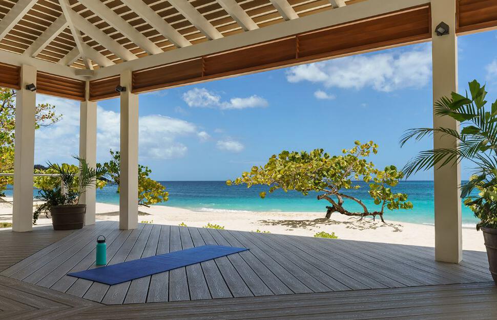 Yoga pavilion