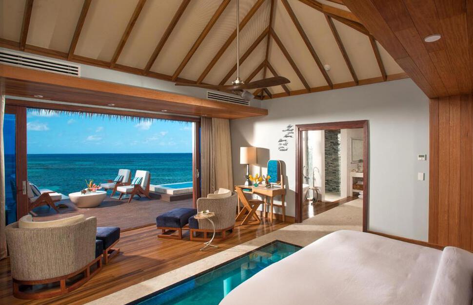 Overwater Private Island Butler Villa with Infinity Pool