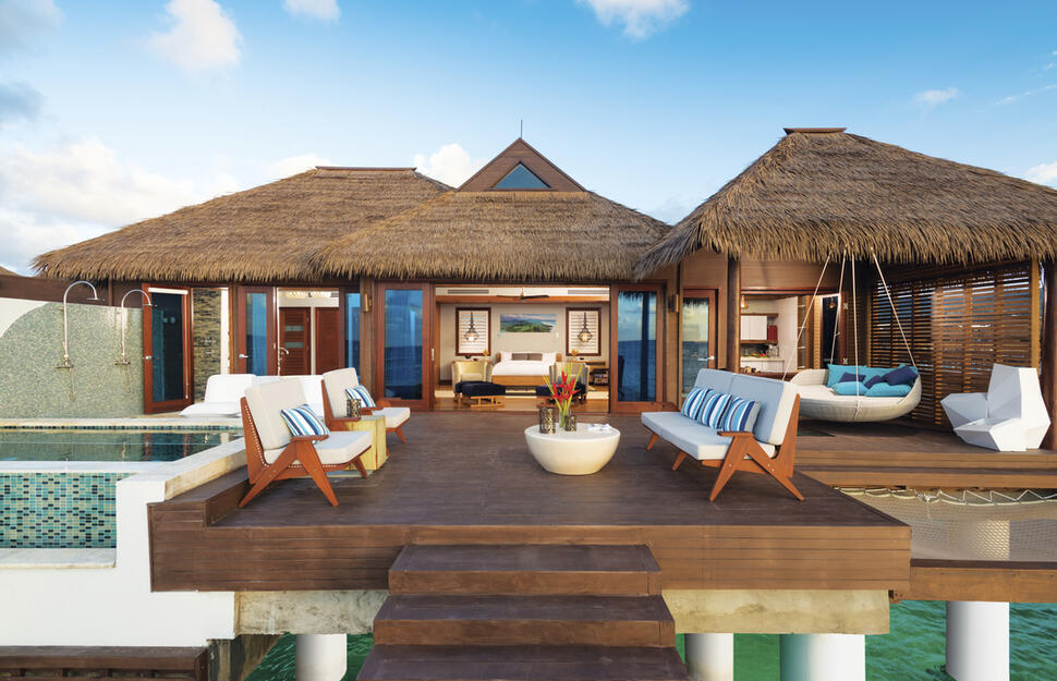 Overwater Private Island Butler Villa with Infinity Pool