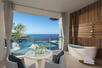 Beachfront Millionaire One-Bedroom Butler Suite with Tranquility Soaking Tub