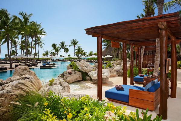 Poolside Cabanas
