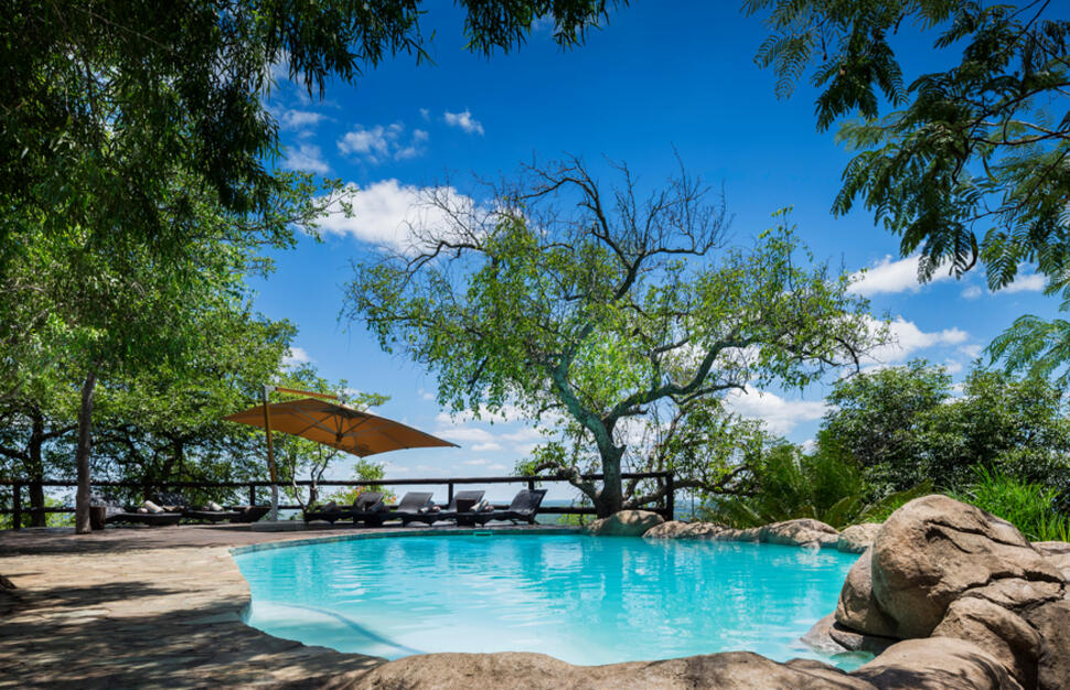 Rock Lodge Pool, Ulusaba Private Game Reserve, South Africa