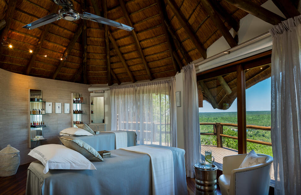 Spa Treatment Room at Rock Lodge, Ulusaba Private Game Reserve - Rock Lodge, South Africa
