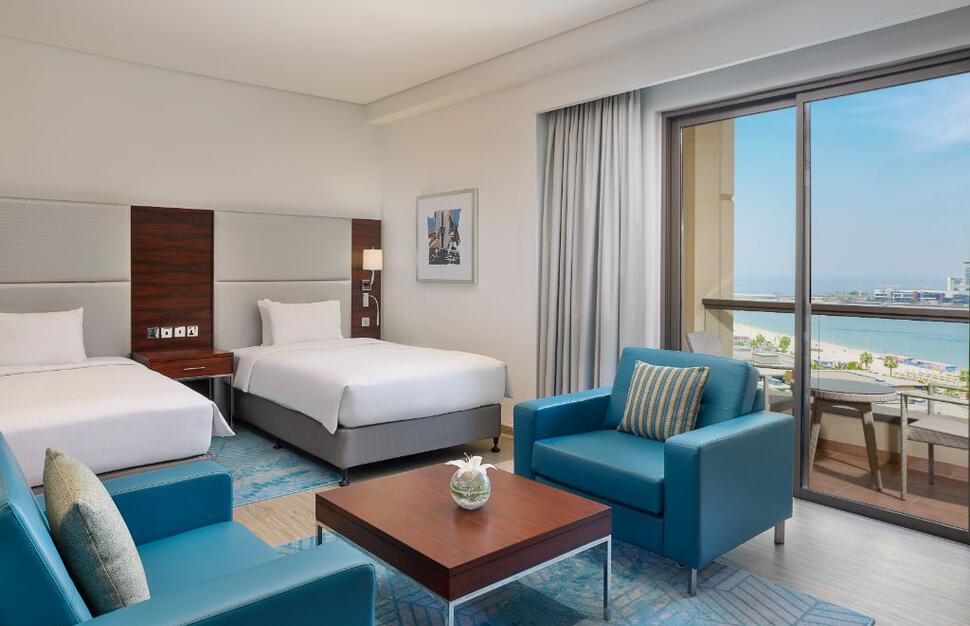 Twin Studio with Sea View