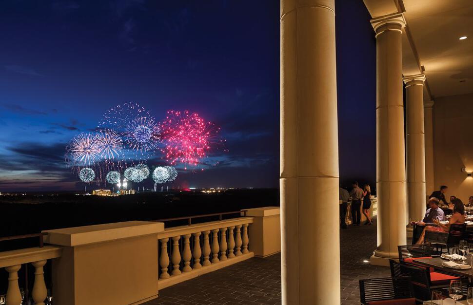 Disney Fireworks View