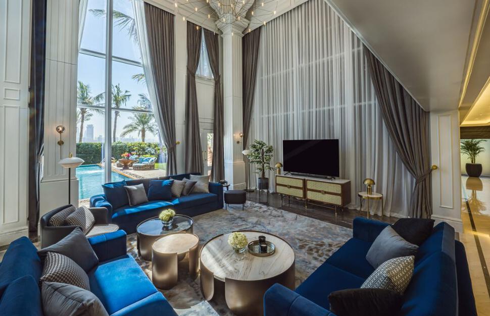 Lodge Villa Living Room