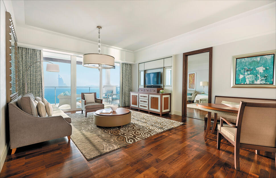 Deluxe Suite - Skyline View, Waldorf Astoria Dubai Palm Jumeirah, United Arab Emirates, Middle East