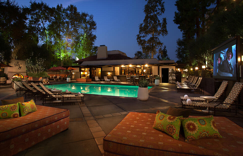 Dive-in Movies by the Pool